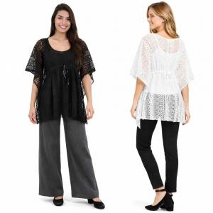 Wholesale 8091<p>Crochet Poncho