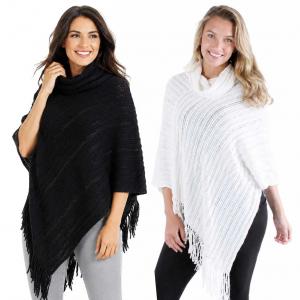 9153
Deco Sequined Knit Poncho