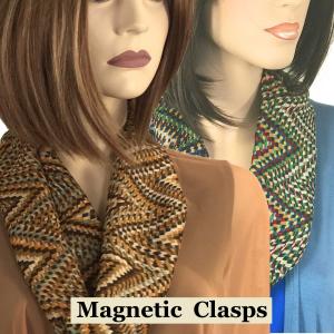 Wholesale Geometic Magnetic Scarf (Assembled in Massachusetts)