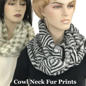 Wholesale 3118 <P> Faux Fur Cowl Neck Scarves