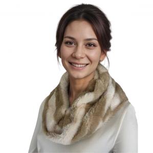 Wholesale 3118 <P> Faux Fur Cowl Neck Scarves