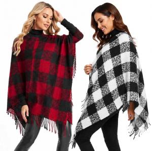 Wholesale 9575<p> 
Buffalo Check Poncho