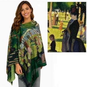 3235 <p>Nubby Art Design<p> Button Shawls