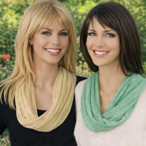 Wholesale 3264<p>
Lurex Shimmer Magnetic Clasp Scarves