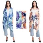 2115 - Palm Tree Print Kimono