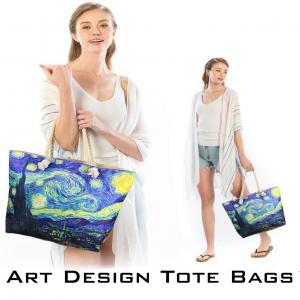 Wholesale T400<p> Art Designs Tote Bags