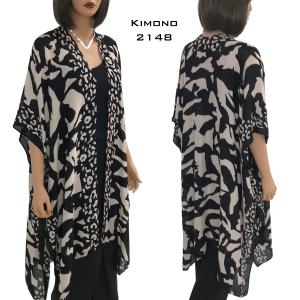 2148 <p> African Print Kimono