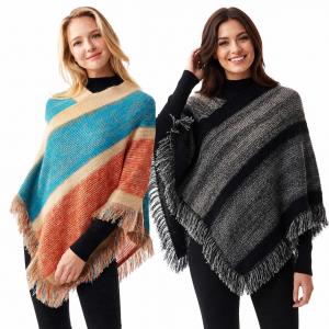 1227 <p> Bohemian Knit Poncho