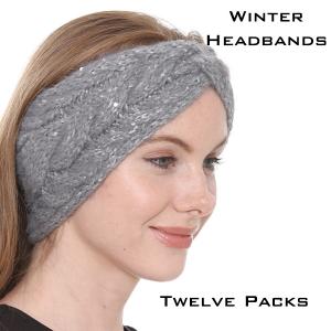 Wholesale Winter Headbands 12 Packs