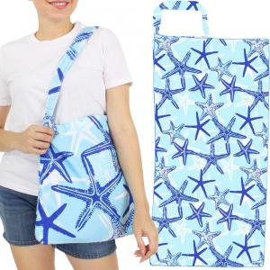 Wholesale 3630<p>Two in One Beach Towel Tote Bags