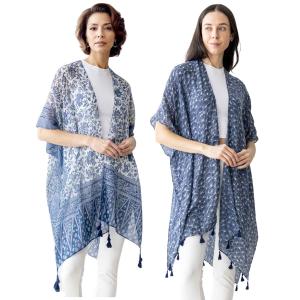 Wholesale 3670Kevin's Kimono Blues