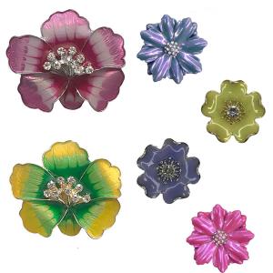 Wholesale 3700Magnetic Flower Brooches