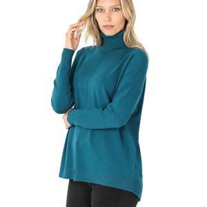 Wholesale 21019<p> Hi-low Turtleneck Sweater<p> (Six Packs)