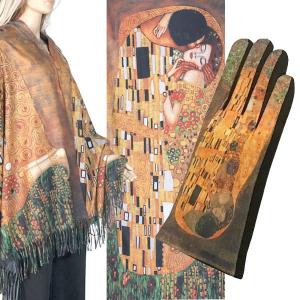 Wholesale 3746 <p> Art Scarf and Glove Sets