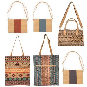 Wholesale 3785 <P> Natural Cork Handbags