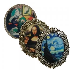Wholesale 3790 - Fine Art Magnetic Brooches