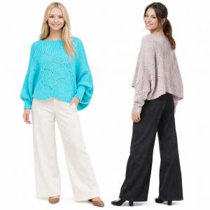 Wholesale 4271
Sweater Ponchos with Sleeves