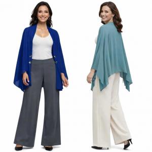 Wholesale 3845  
Georgette Button Boleros