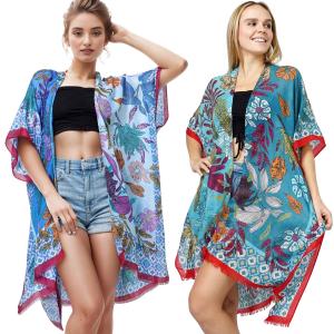 Wholesale Cotton Touch Kimonos - 10983