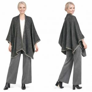 Wholesale 5133 
Sparkle Tweed Ruana