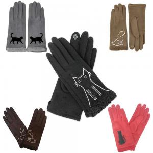 Wholesale 3897 
Cats and Dogs Motif Gloves