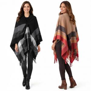 Wholesale 3920
Plaid Loop Capes