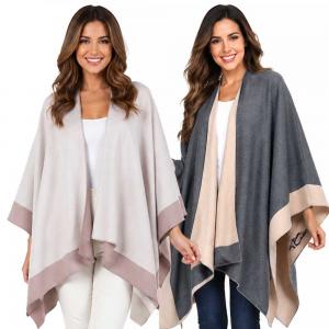 Wholesale 220 - Two Tone Reversible Capes