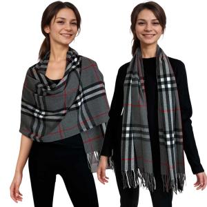 Wholesale 3848 
Tartan Plaid Shawls