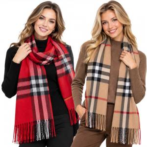 3848 
Tartan Plaid Shawls