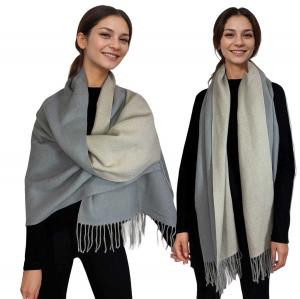 Wholesale 1689
Double Sided Cashmere Feel Shawls