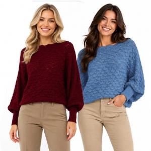 Wholesale 3984 
Cropped Poncho with Sleeves