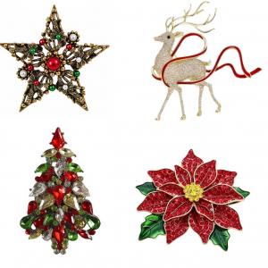 3998
Brooches for Christmas