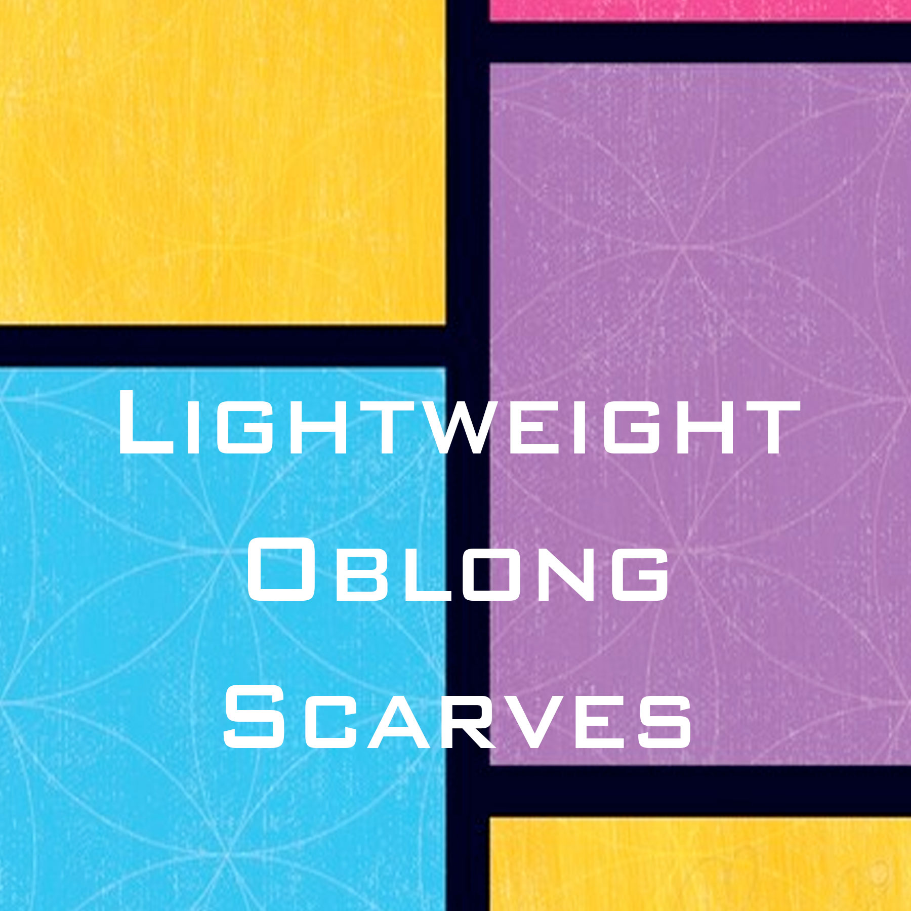Lightweight Oblong Scarves 