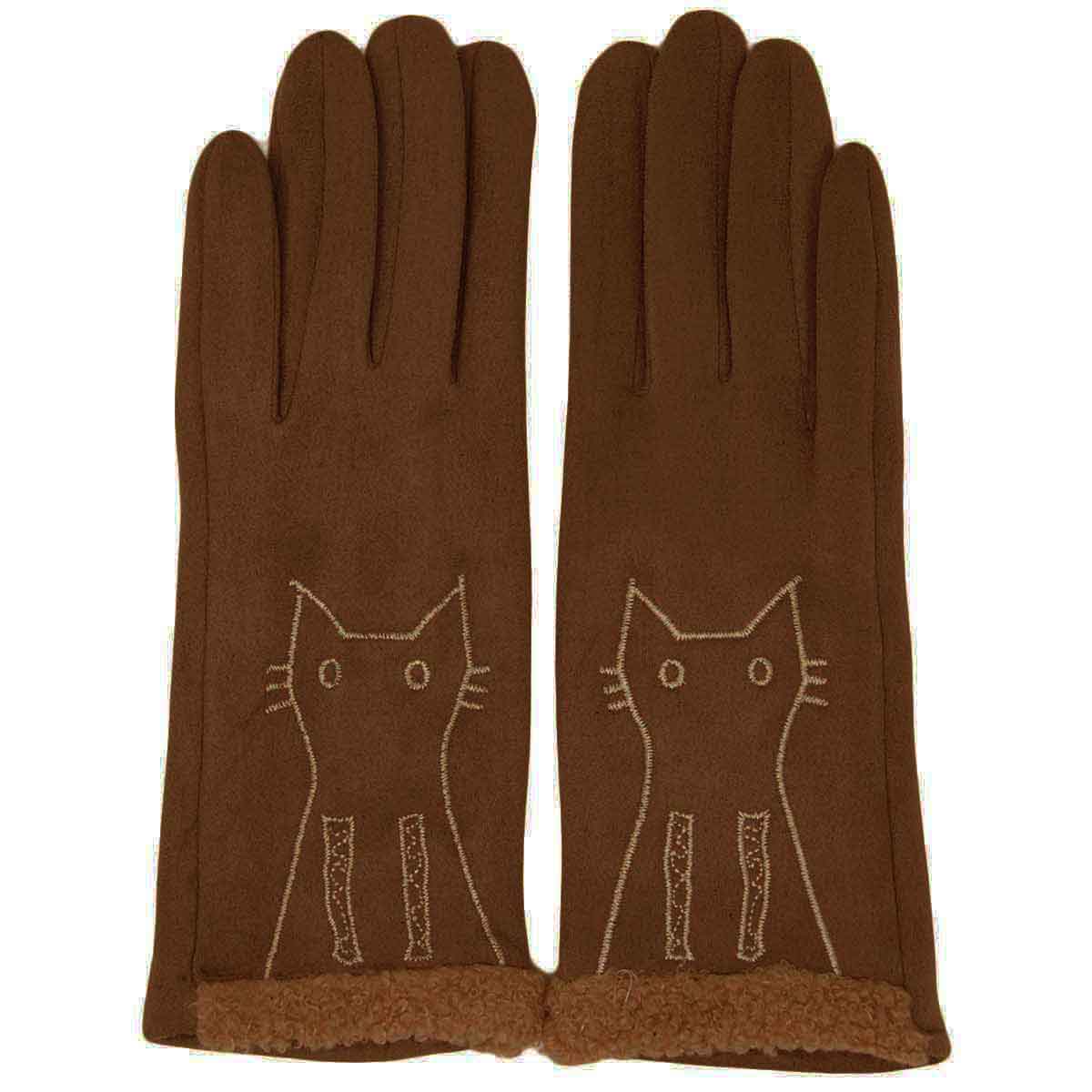 2390 - Touch Screen Smart Gloves 1224 - Camel Cat Silhouette<br>
Touch Screen Smart Gloves - One Size Fits Most