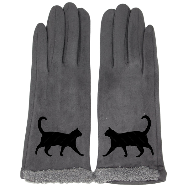 2390 - Touch Screen Smart Gloves 1225 - Camel Cat Silhouette<br>
Touch Screen Smart Gloves - One Size Fits Most