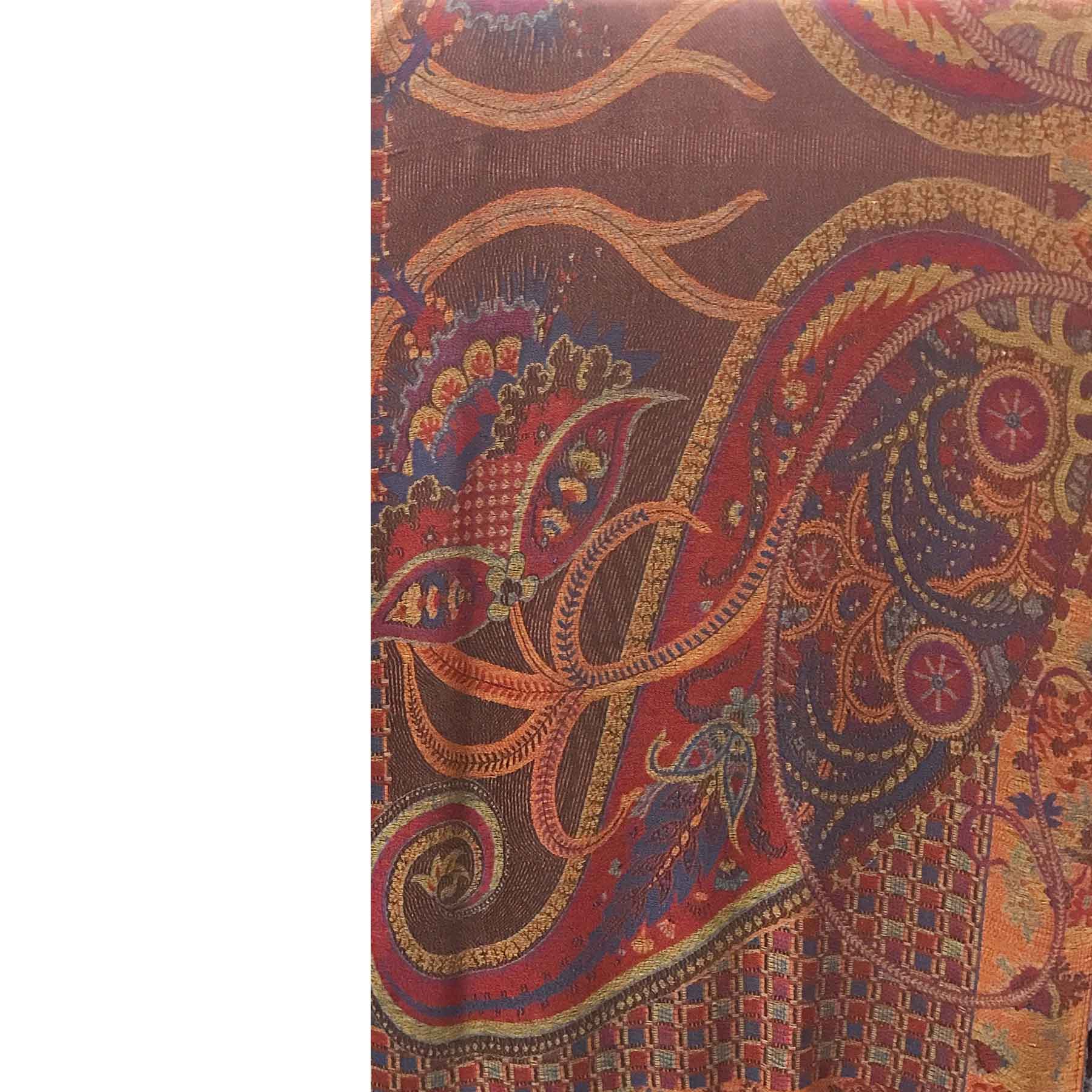 3109 - Pashmina Style Button Shawls 2021 - #13 Abstract Paisley<br>
Pashmina Style Button Shawl - 