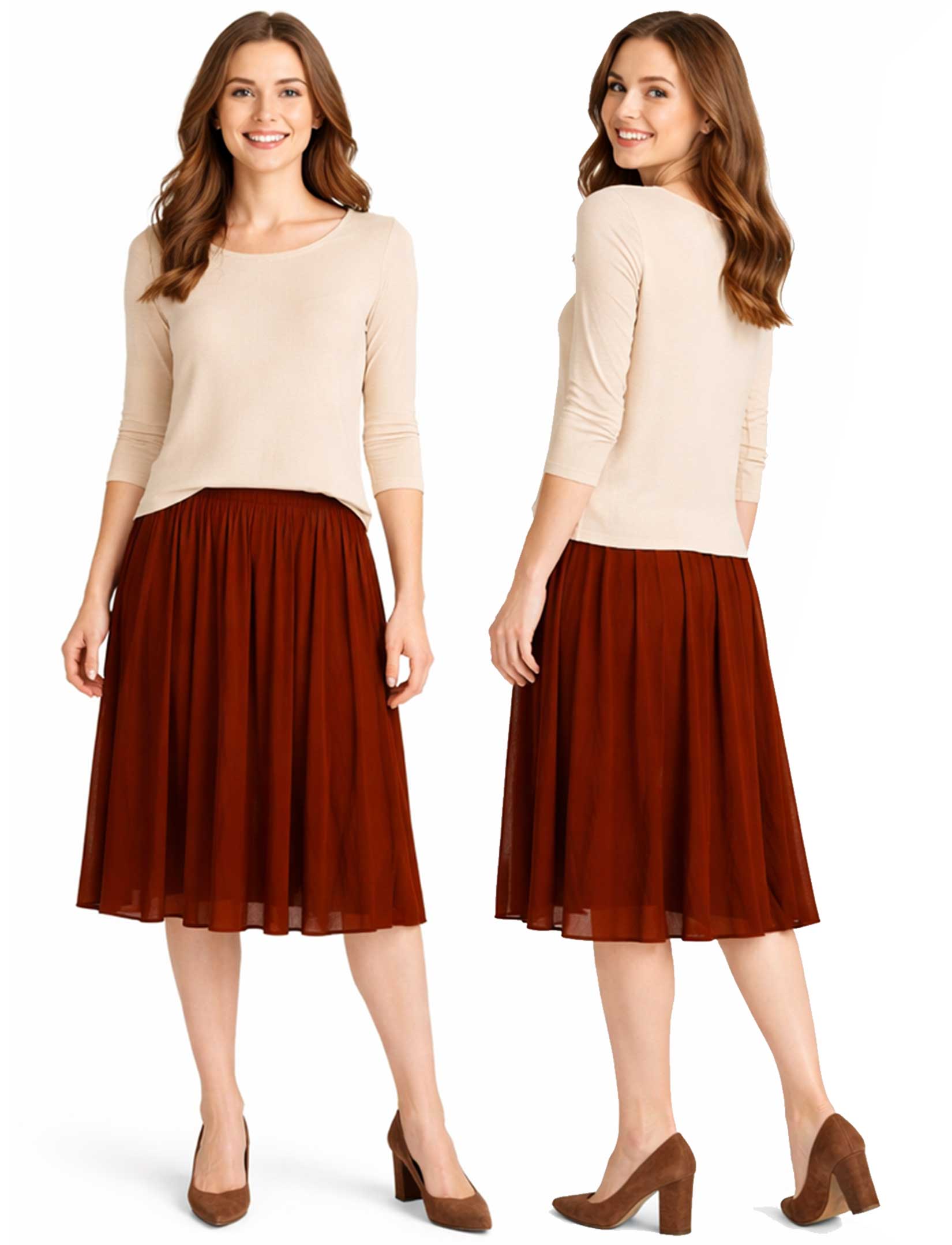 1177 - Slinky Travel Skirts