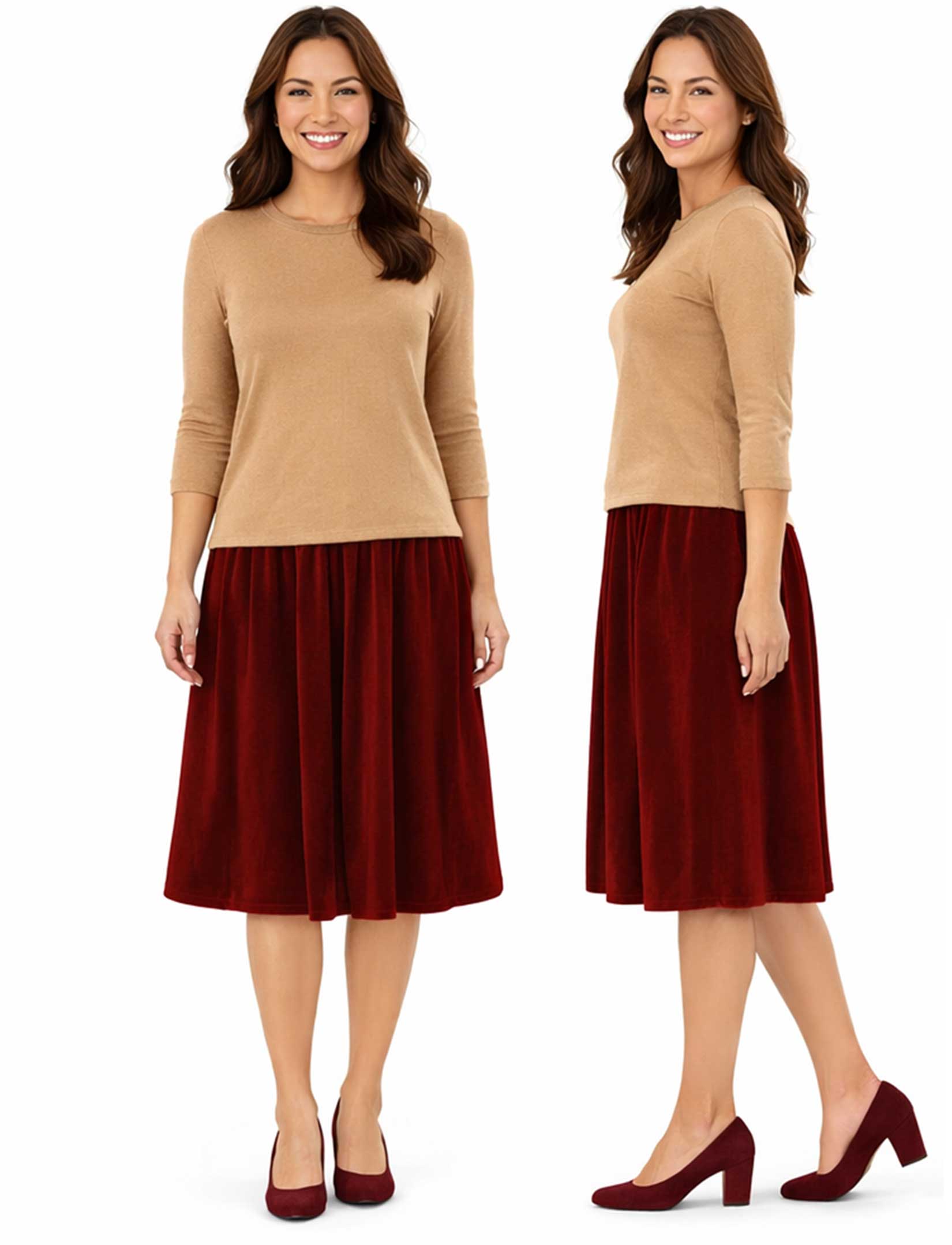 1177 - Slinky Travel Skirts