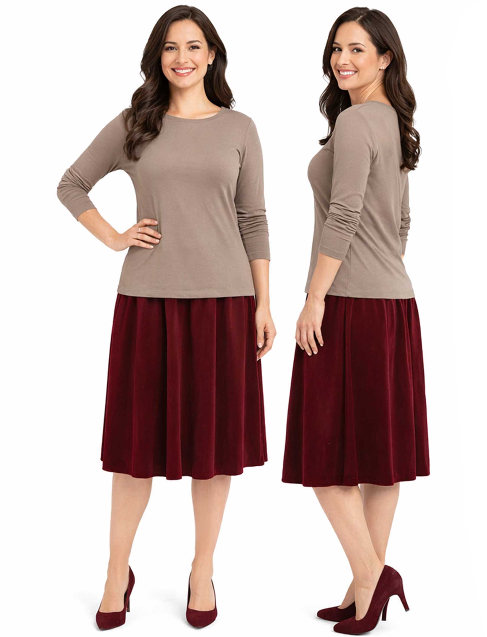 1177 - Slinky Travel Skirts