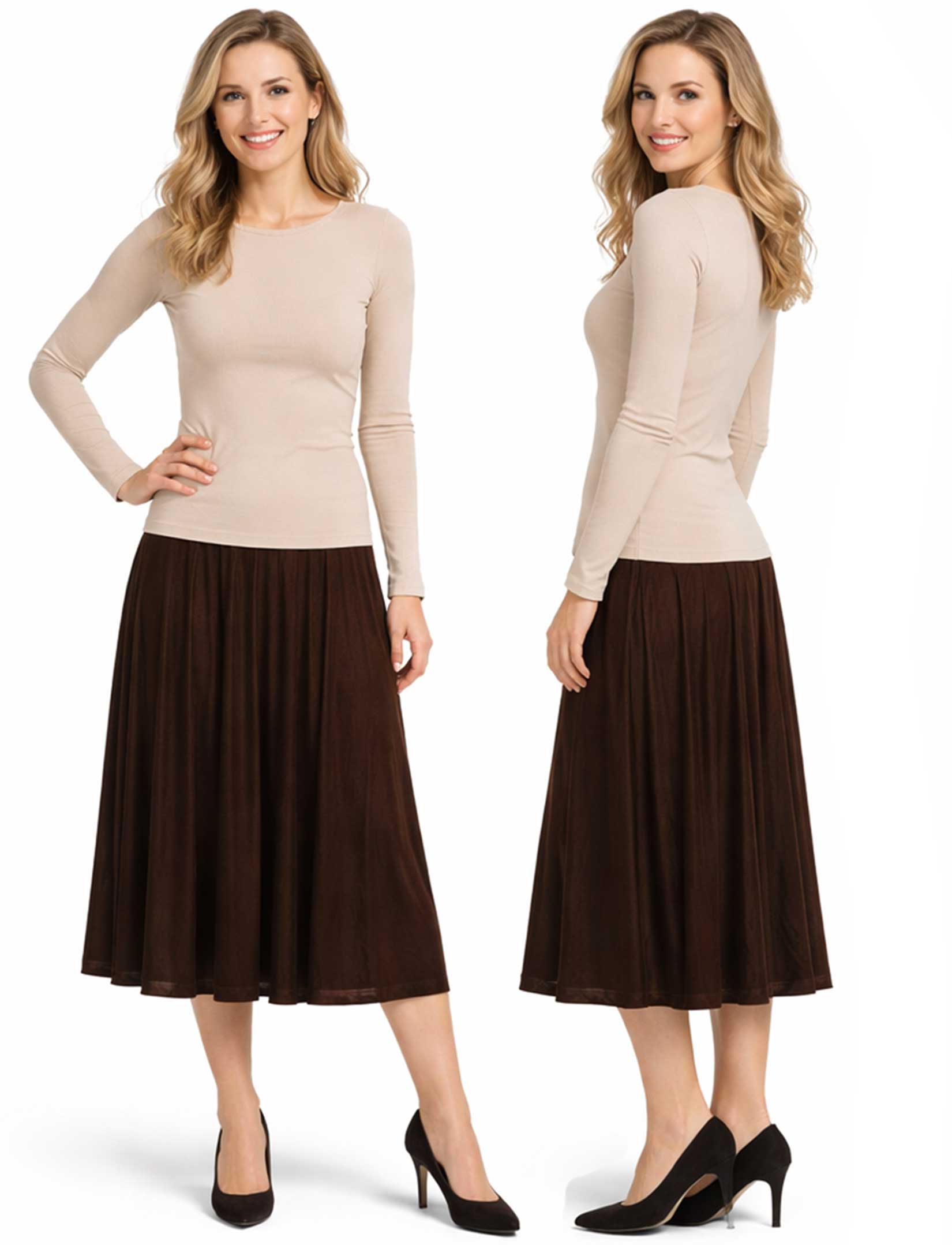 1177 - Slinky Travel Skirts
