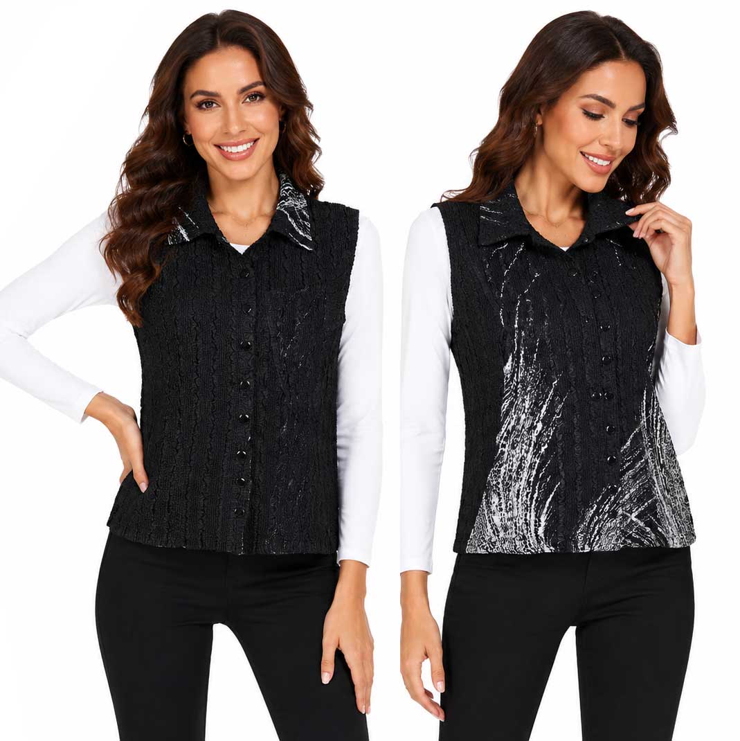 1732 - Reversible Magic Crush Button-Up Vests