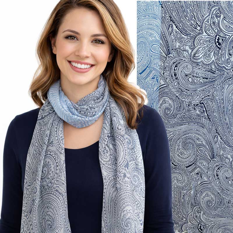 1909/T - Silky Dress Scarves 