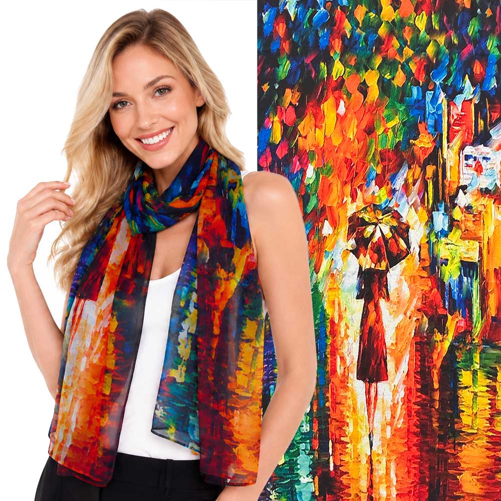 1909/T - Silky Dress Scarves