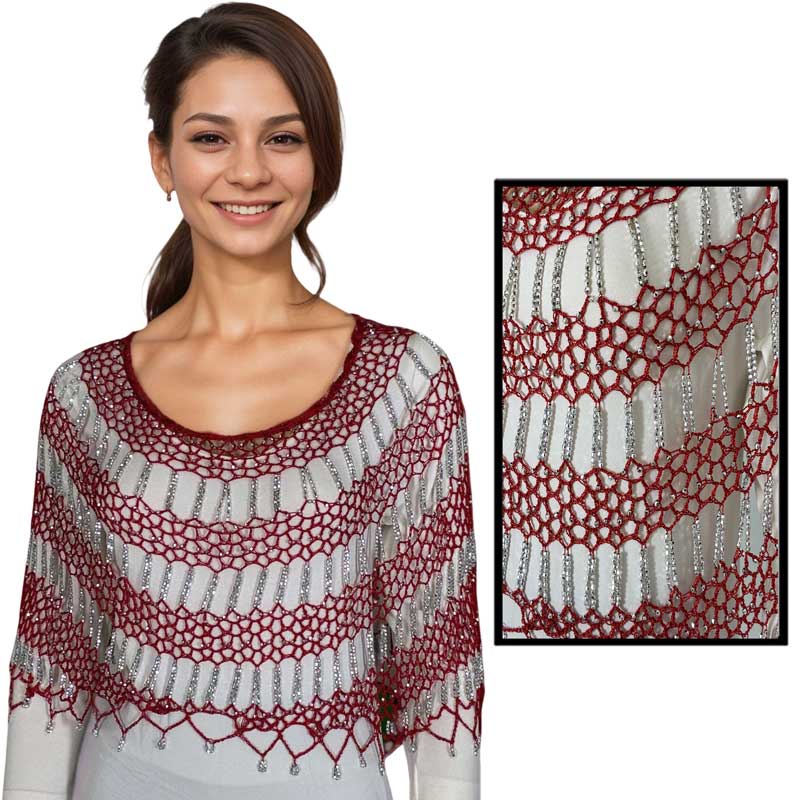 2414 - Shanghai Beaded Ponchos
