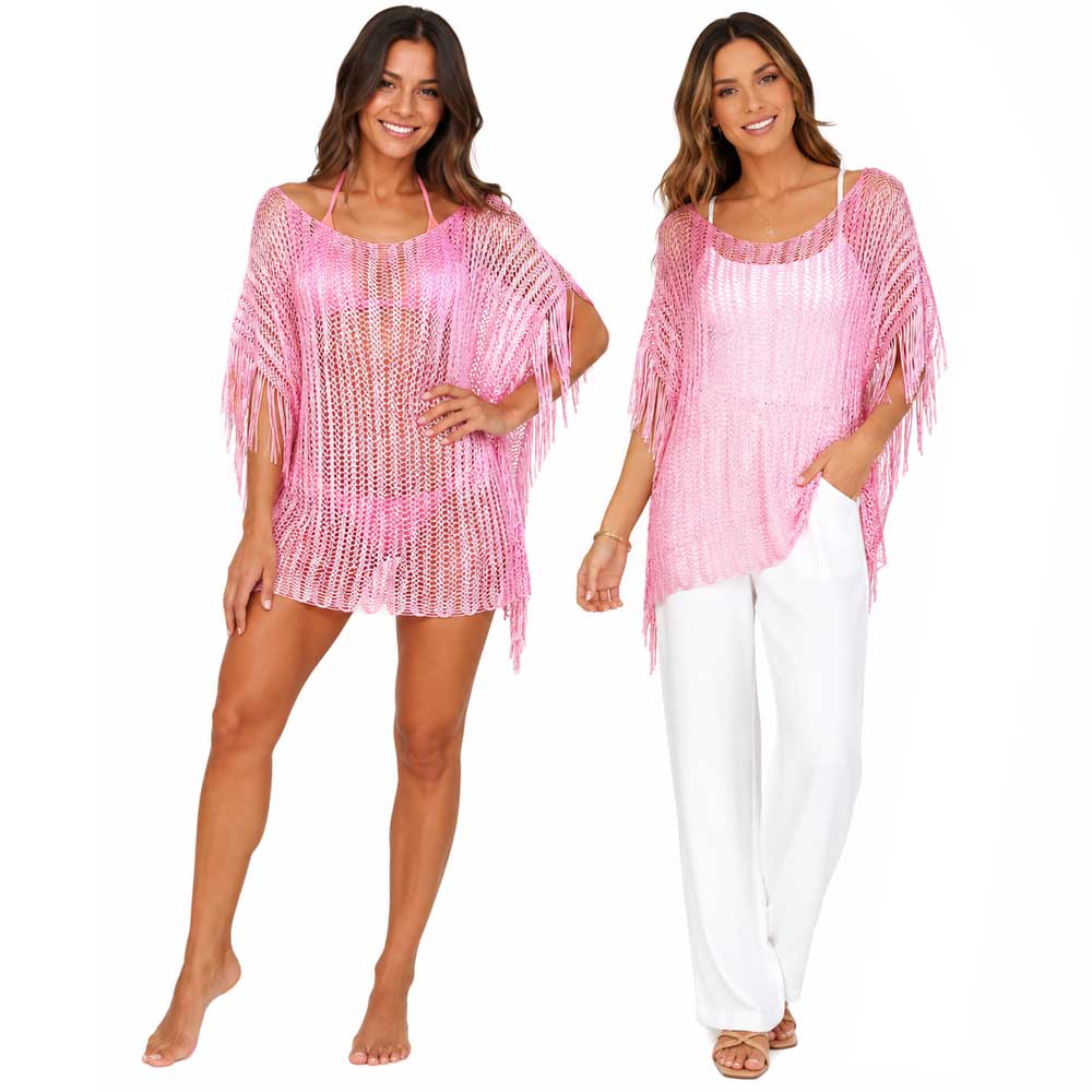 2570 - Fishnet Poncho/Swim Suit Cover-ups