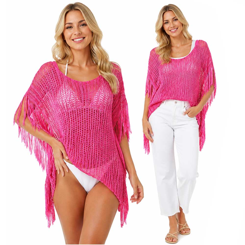 2570 - Fishnet Poncho/Swim Suit Cover-ups