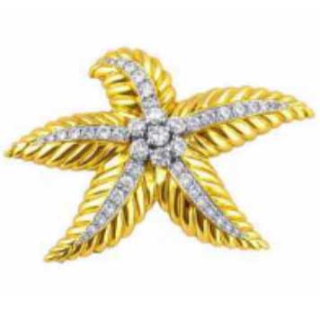 2997/T - Artful Design Magnetic Brooches