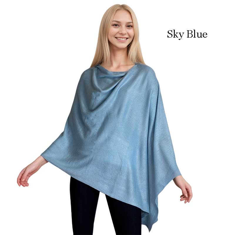 8672 - Cashmere Feel Ponchos 