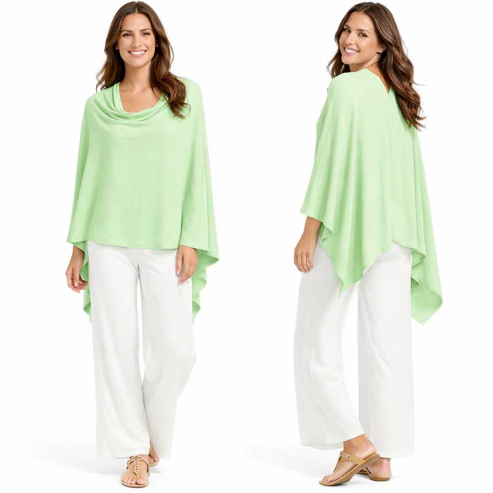 8672 - Cashmere Feel Ponchos 