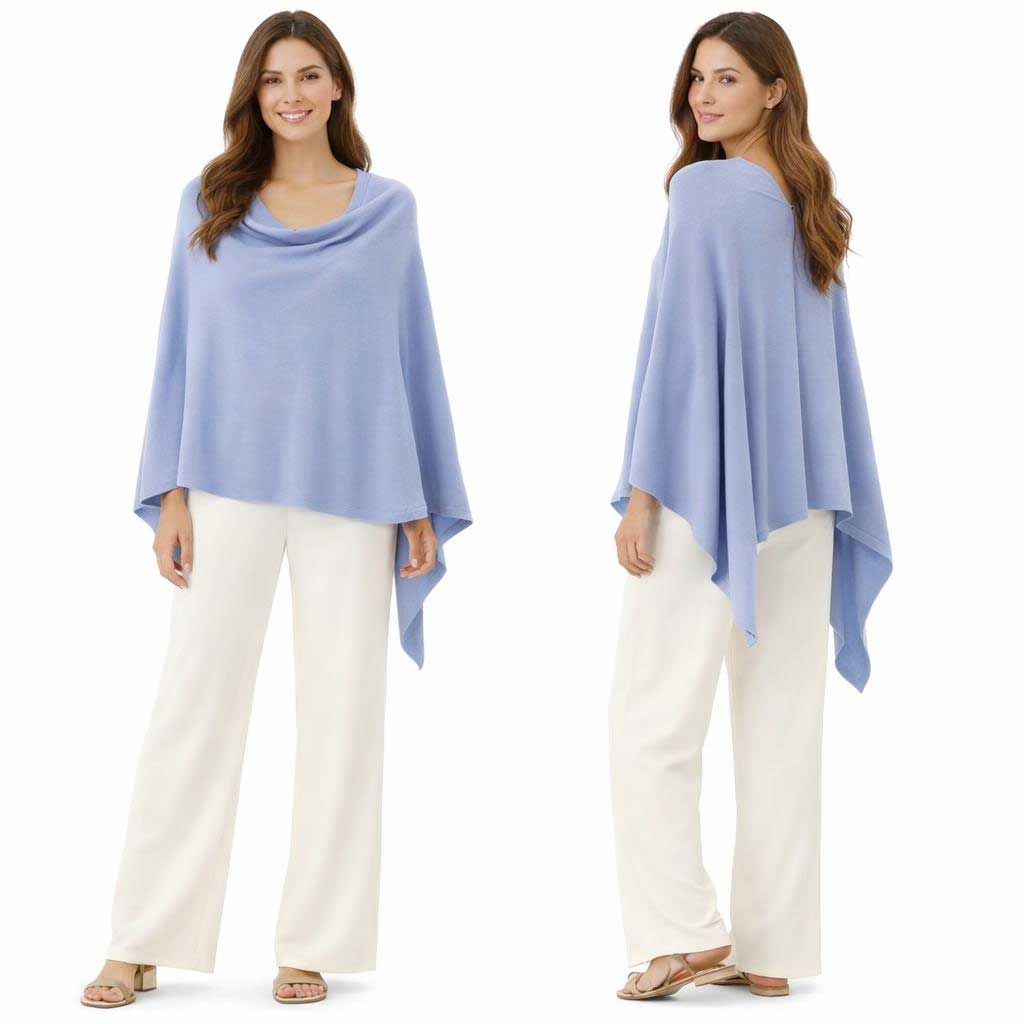 8672 - Cashmere Feel Ponchos 